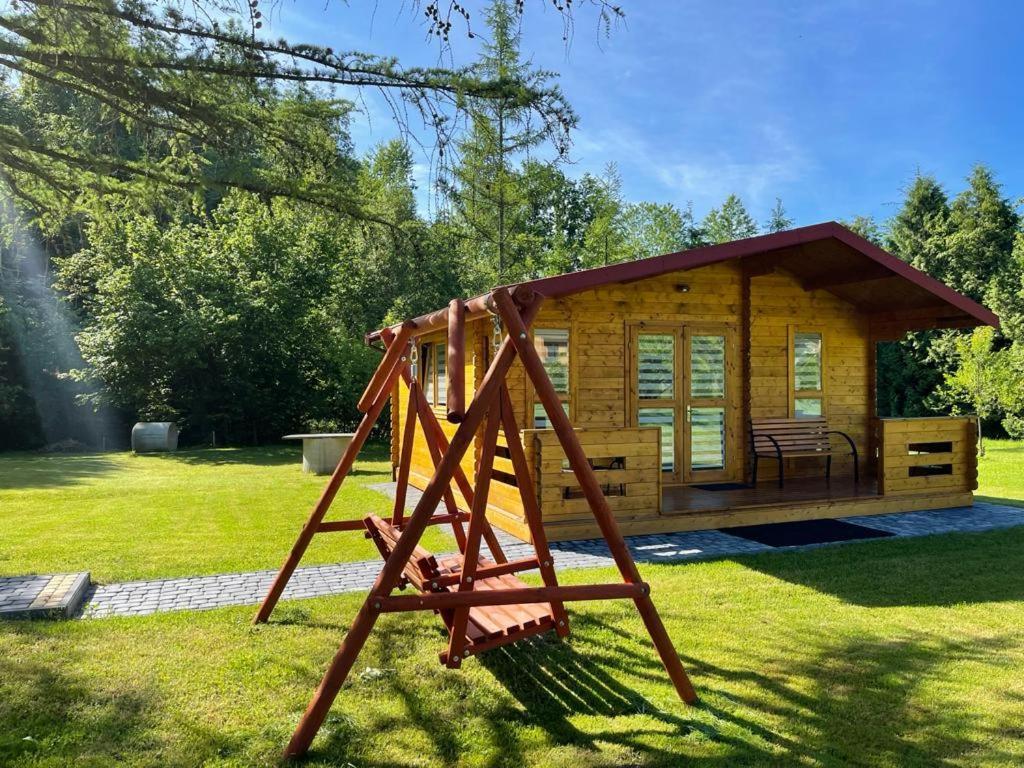 Domek Nad Solina Z Klimatyzacja Uherce Mineralne Exterior foto